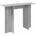 vidaXL Konsollbord Grå sonoma 100 x 30 x 75 cm Konstruert tre