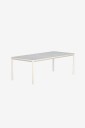 Lino rektangulært spisebord 220 cm utendørs   Beige