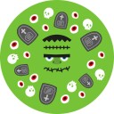 Muffinsformer Halloween Figurer Pk/60 