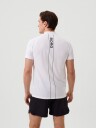 Bjørn Borg Ace Performance Zip Polo Herre Brilliant White S