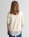 GANT Classic Cotton Cardigan Cream XS