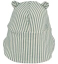 Liewood Senia Seersucker Sun Hat With Ears Green 3/4Y