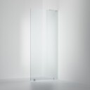 INR Iconic Nordic Rooms Dusjvegg ARC 20 Original Skjermvegg Standardmål Brushed Brass / 90cm Høyre Klart Glass