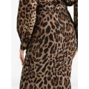 Dolce & Gabbana Dame Skjørt Brun L,