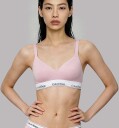 Calvin Klein Lightly Lined Triangle   Pink   XS