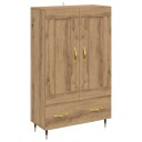  Høyskap med skuff Artisan Eik 69,5 x 31 x 115 cm Konstruert tre