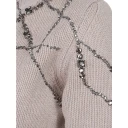 Fabiana Filippi Dame Strikkevarer Beige 2XS,