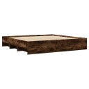  Sengeramme røkt eik 180x200 cm konstruert tre 8721102856402
