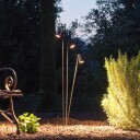 Brisa utendørs LED gulvlampe 3 lyskilder brun – Vibia   Design   Plast