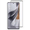 Oppo Reno10 Full Cover Beskyttelsesglass Svart Kant