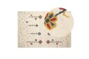 Husunlu Ryeteppe 140x200 cm   Beige