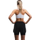 FUSION TEMPO! ONE Run Løpeshorts Dame Svart M