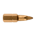 Metabo 628503000, 3 Stykker, Pozidriv, Pz 1, 25 Mm, 25,4 / 4 Mm (1 / 4"), Sekskantet