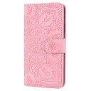 Mandala Series iPhone 11 Lommebok-deksel Rosa