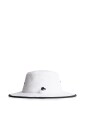J. Lindeberg Danny Bucket Hat   White   ONE SIZE