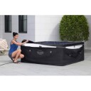 Lay-Z-Spa Stockholm 6 Black - 164x164x65cm Fastvegg Bestway Lay Z Spa Boblebad