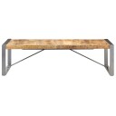vidaXL Salongbord 140x70x40 cm grovt mangotre