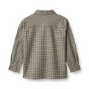 Wheat Shirt Oscar Autumn Sky Check (140 / 10 år)