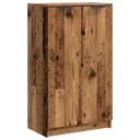 vidaXL Skoskap gammelt tre 59x35x100,5 cm konstruert tre