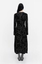 Marimekko   Kjole Takaisin Piirto Unikko   Svart