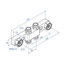 Trio Perfekta 8352220 Blandebatteri 160/40 C/C