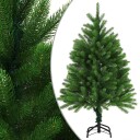 vidaXL Kunstig juletre med LED og kulesett 120 cm grønn
