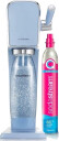 Sodastream Saturator Art Blue + Sylinder Og Flaske