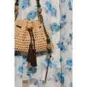 Jimmy Choo Dame Vesker Brun ONE SIZE,
