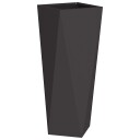vidaXL Plantekassed Svart 30 x 30 x 75 cm Stål