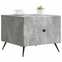  Kaffebord med skuff Betonggrå 49 x 50 x 40 cm Konstruert tre