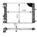 Radiator MAHLE ORIGINAL CR 454 000S
