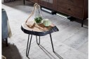 Willowdale Sofabord 40 cm Rundt - Brun/Svart