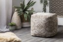 Meerut Puff 42 cm   Brun