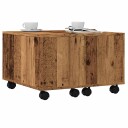  Salongbord gammelt tre 60x60x38 cm konstruert tre 8721158439017
