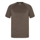 Engel X-treme sømløs T-skjorte Skogsgrønn melert SEW-9056-600-69 L-XL