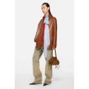 Acne Studios Dame Vesker Brun ONE SIZE,