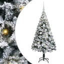  Kunstig juletre med 150 LED grønn 120 cm PVC og Stål og Plast