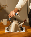 Alessi 9093 Vannkoker Rustfritt Stål 2L Induksjon Lyseblå