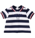Versace Polo/Shorts   Navy/Hvit Stripet   Versace   9 12 md   Shorts Blå   74 80