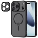 Tech-Protect MagCam MagSafe-deksel for iPhone 17 Pro Matt Svart