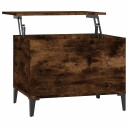  Salongbord røkt eik 60x44,5x45 cm konstruert tre