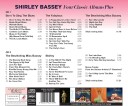 Shirley Bassey  Four Classic Albums Plus  Born To Sing The Blues / The Fabulous / The Bewitching Miss Bassey / Shirley   CD
