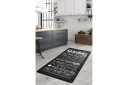 Hall Matte Kjøkken   Svart 80 x 200  