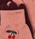 Konges Sløjd Hansker   Strikk   2 pack   Fyll   Sorbet   Konges Sløjd   9 10 år (134 140)   Handsker Brun Rosa