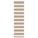  Sebragardin sandbrun 40x150 cm stoff bredde 35,9 polyester