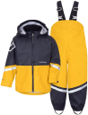 Didriksons Kids' Waterman C Set 130, Oat Yellow