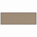 vidaXL Dørmatte Beige og svart 60 x 180 cm 100% Polyamid