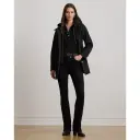 Lauren Ralph Lauren Hooded Quilted-Vestee Jacket - Black - L