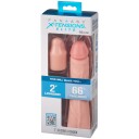 Pipedream - Fantasy X-Tensions Fantasy X-Tensions Elite: +5 cm Silicone X-Tension, lys