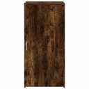  Oppbevaringsskap røkt eik 50x45x103,5 cm konstruert tre 8721158658838